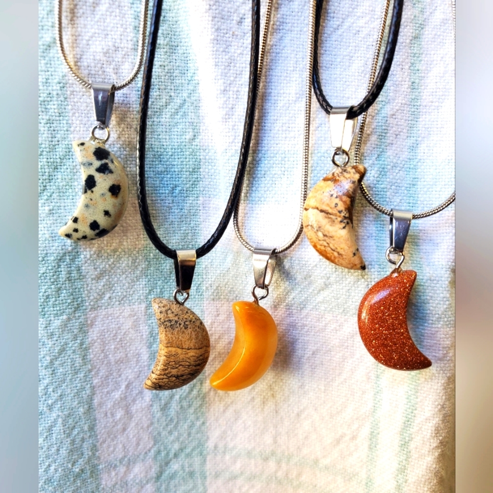 Moon necklace